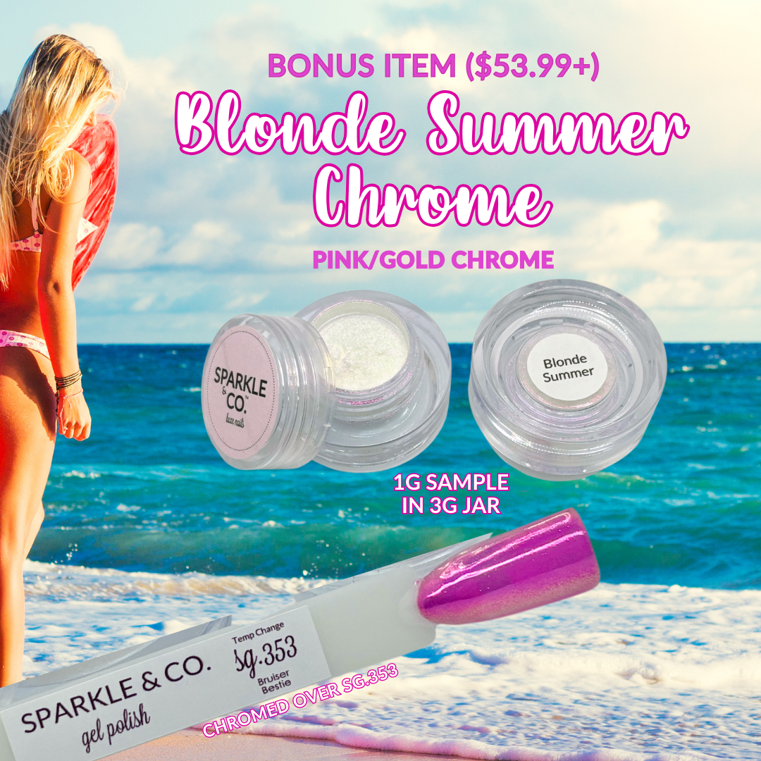 Chrome: Blonde Summer (1g Sample In 3g Jar)