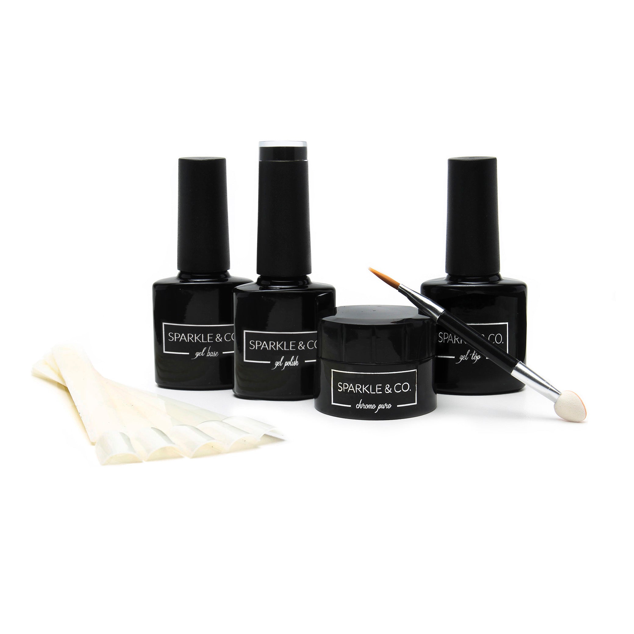 Deluxe GEL Chrome Pure Mirror Powder Kit