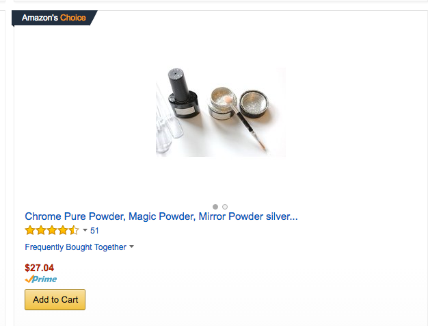 Chrome Pure Mirror Powder Basic Kit