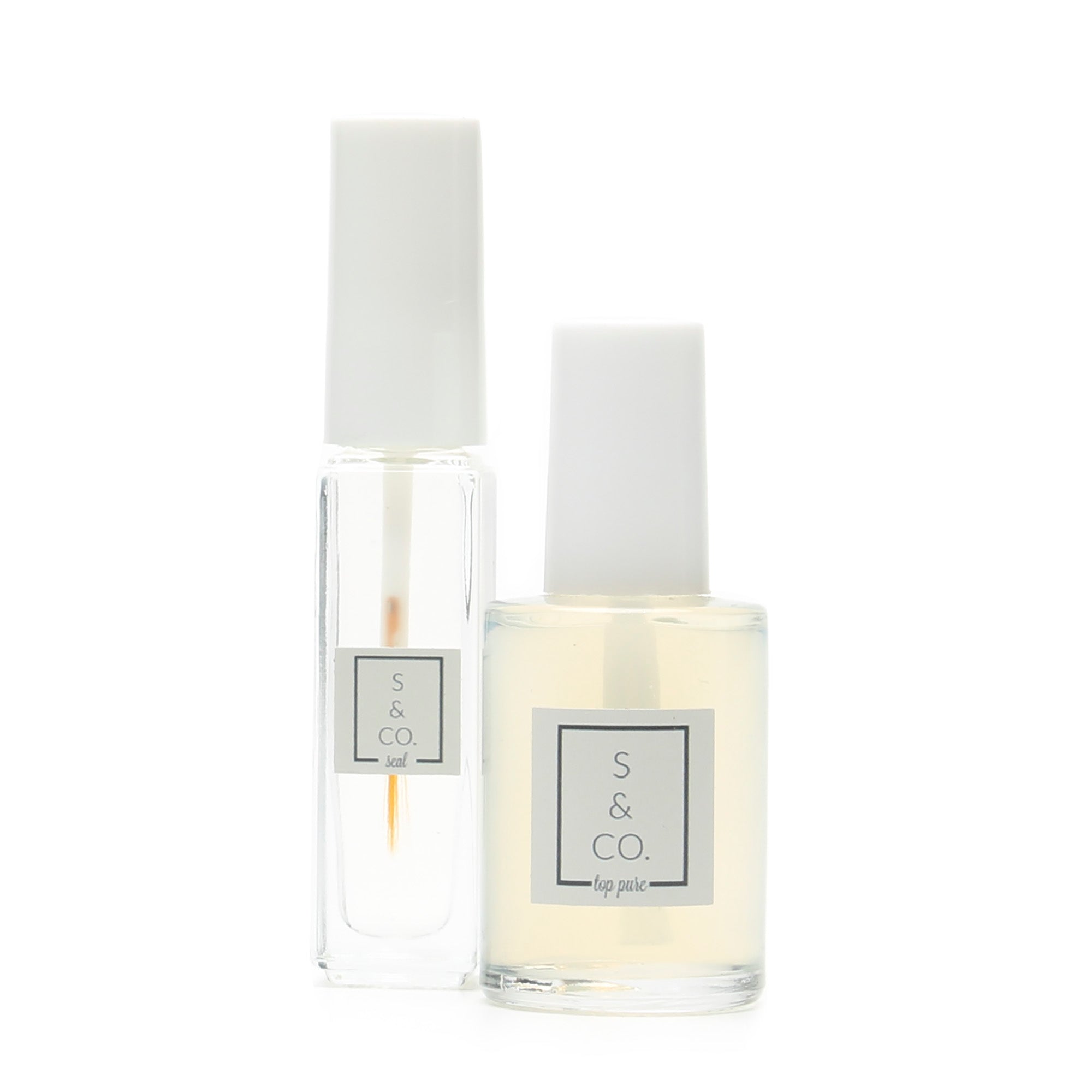 REGULAR POLISH (Not Gel): Seal & Top Pure