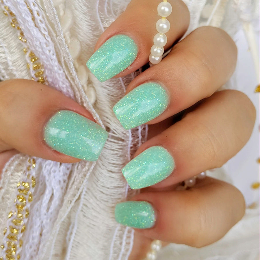 Matte Dip Powder Nails for Summer Vibes