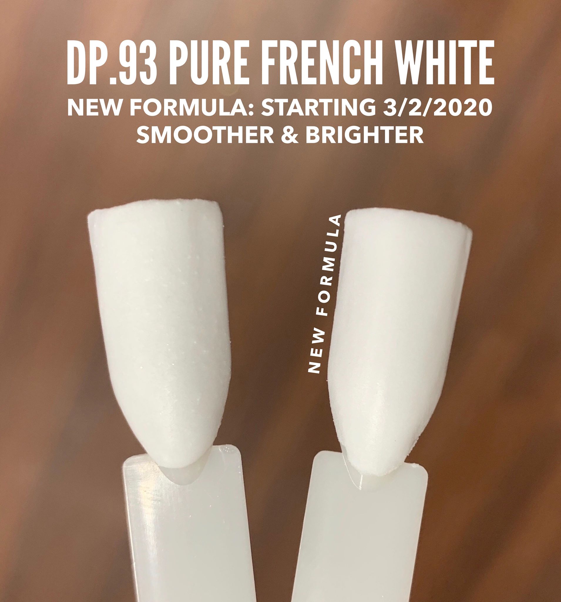 Dip Powder: dp.93 Pure French White