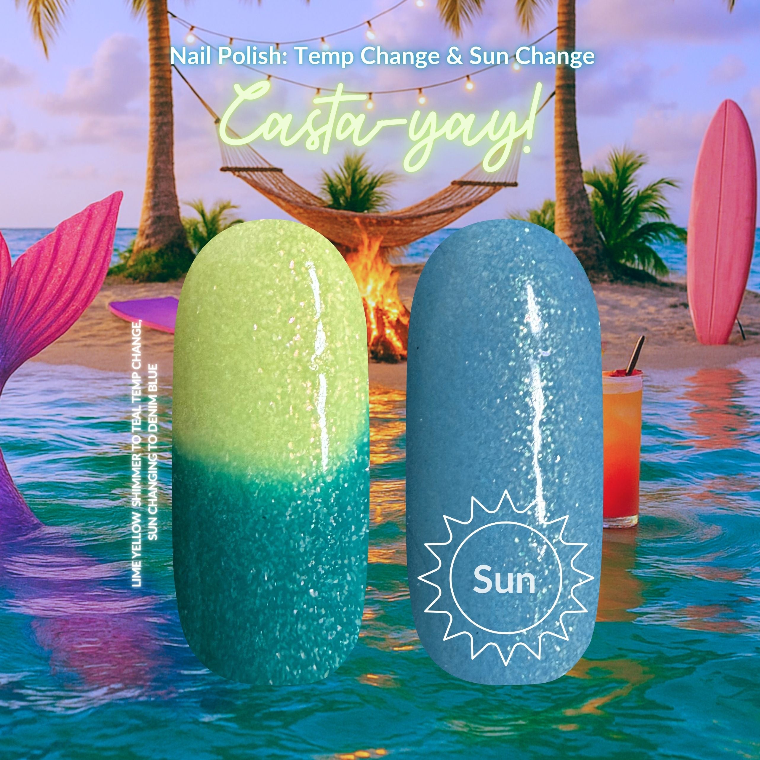 July "Bikini Island  Diaries" Gels & Polish