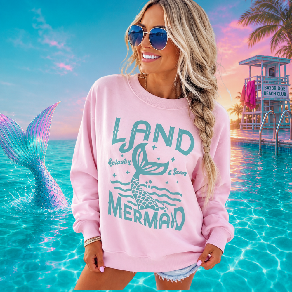 Mermaid Sweatshirt: Choose Style