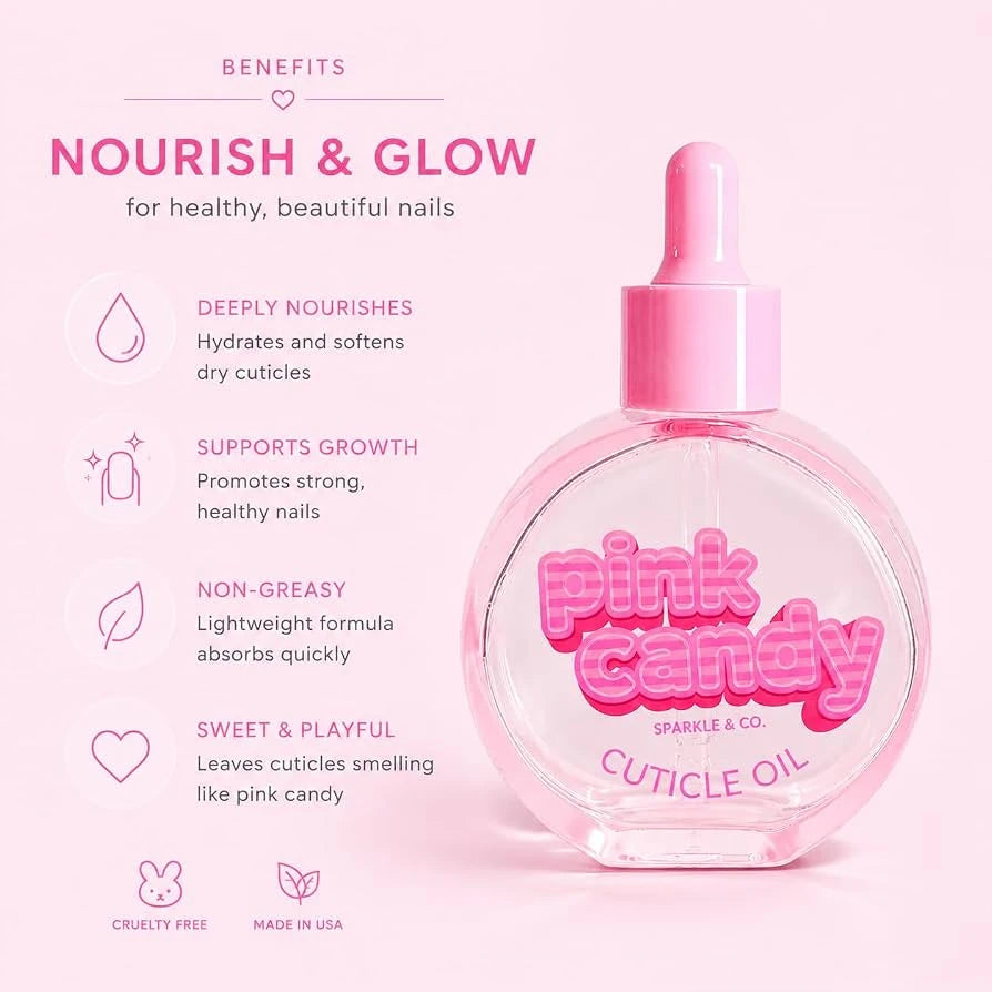 Pink Candy: 60ml Cuticle Oil