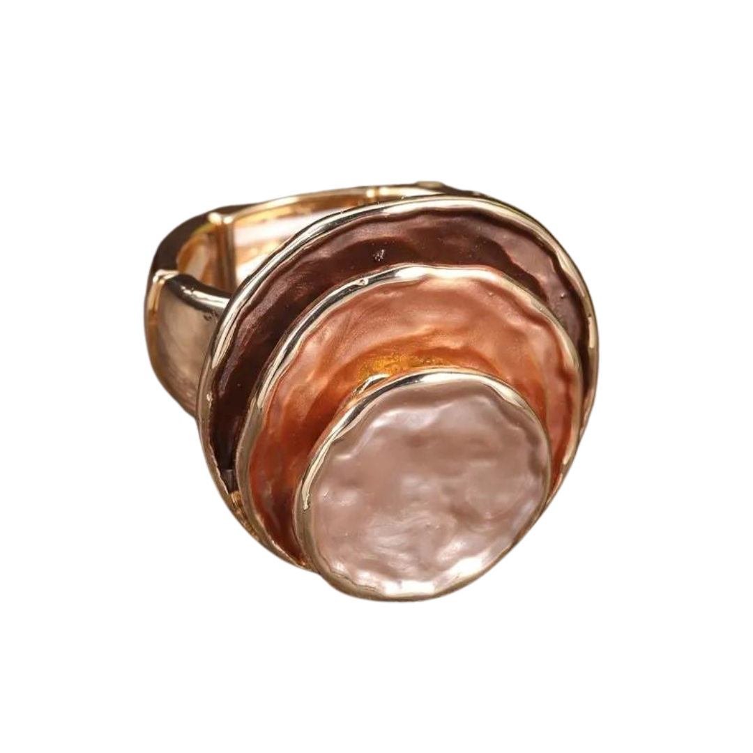 Bronzed Goddess Ring: Expandable