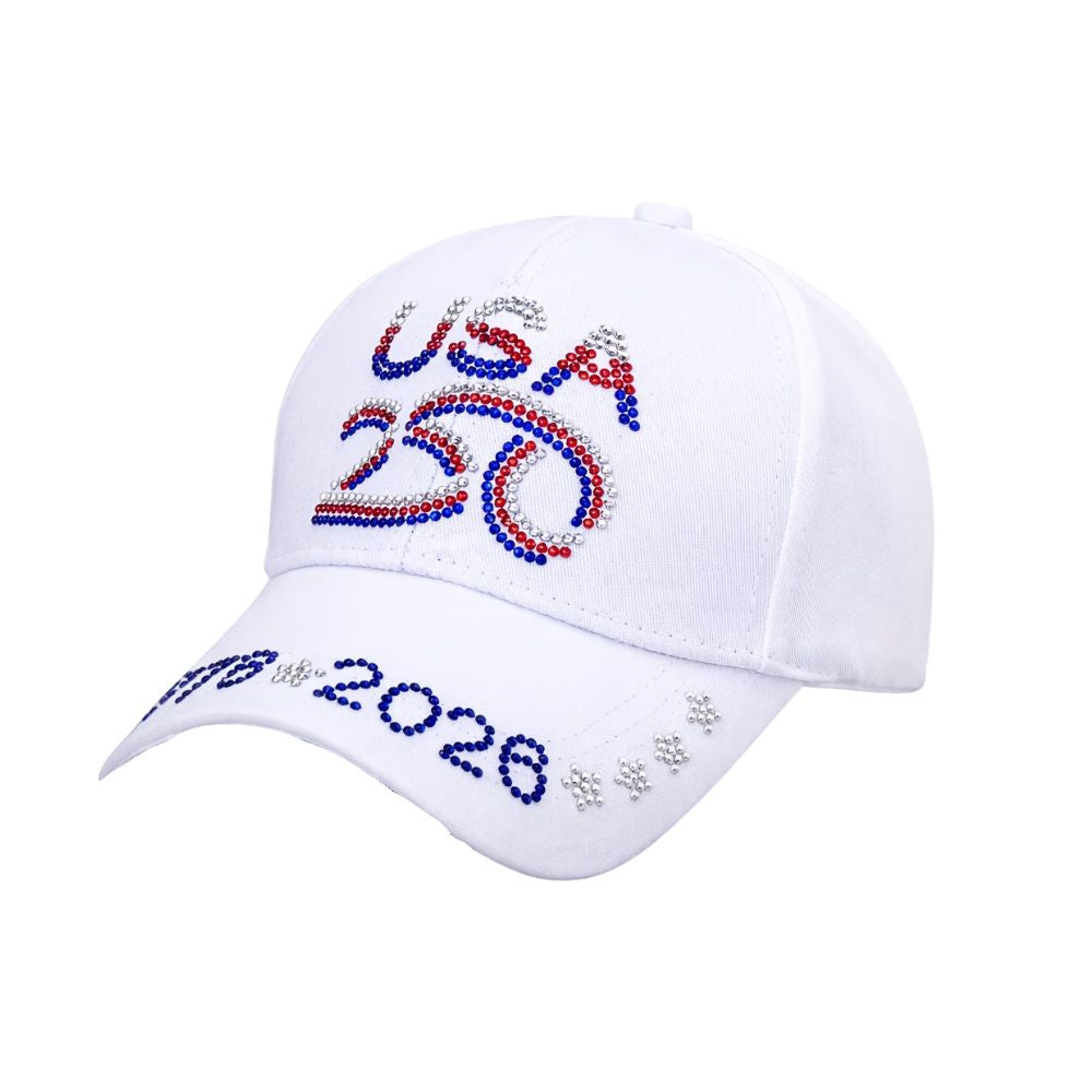 America 250 Rhinestone Hat: Choose Color