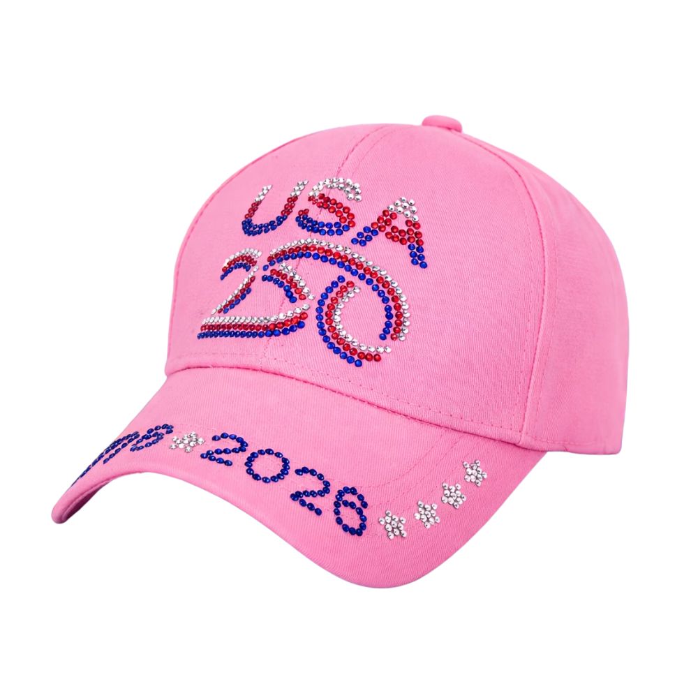America 250 Rhinestone Hat: Choose Color