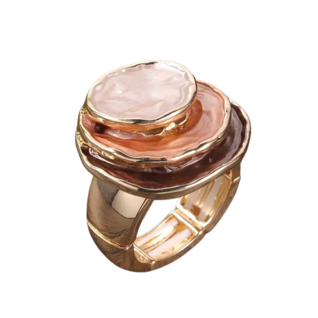 Bronzed Goddess Ring: Expandable