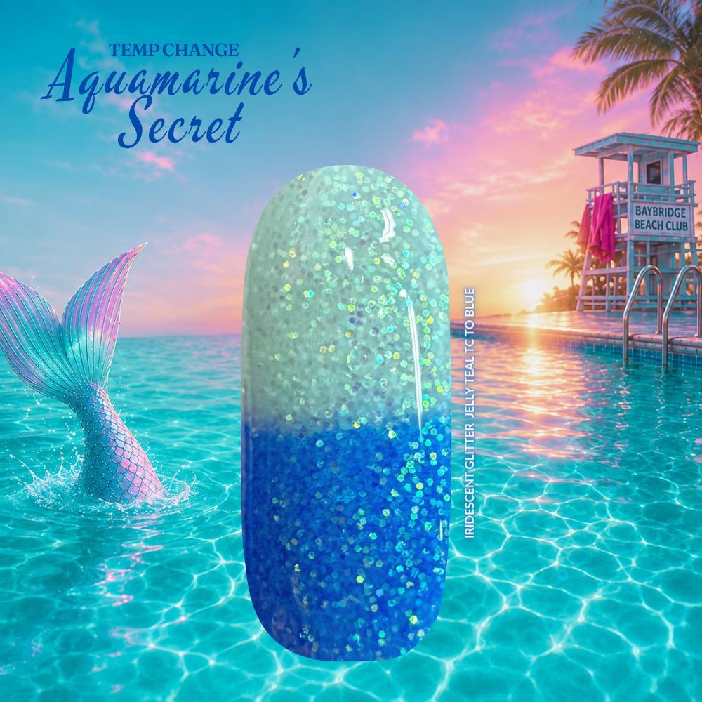 Aquamarine Dip Powder: Choose Color