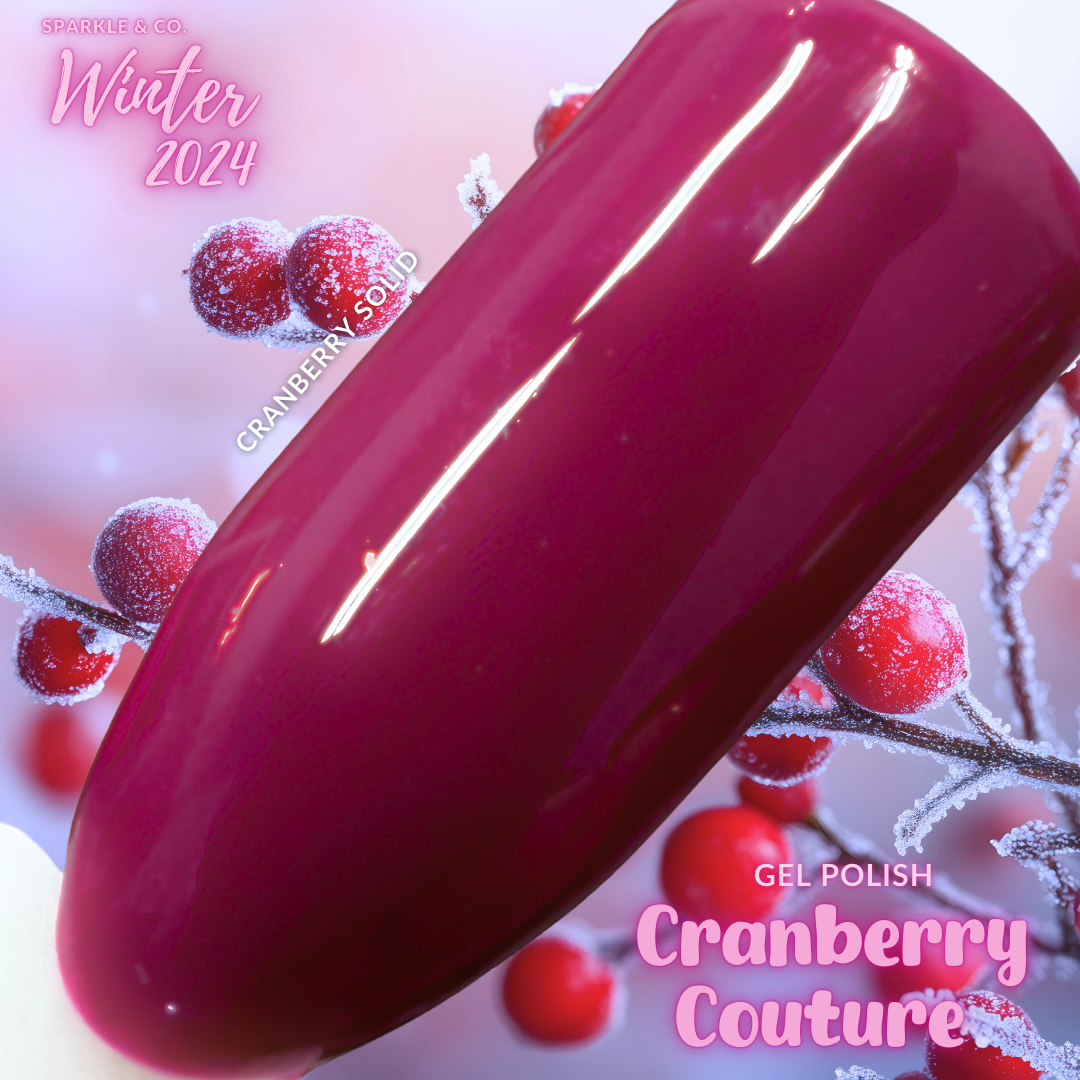 Frosted Cranberry Gels