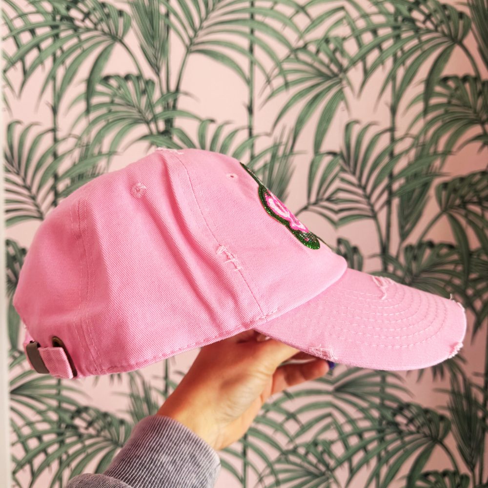 Shamrock Sequin Hat - Pink