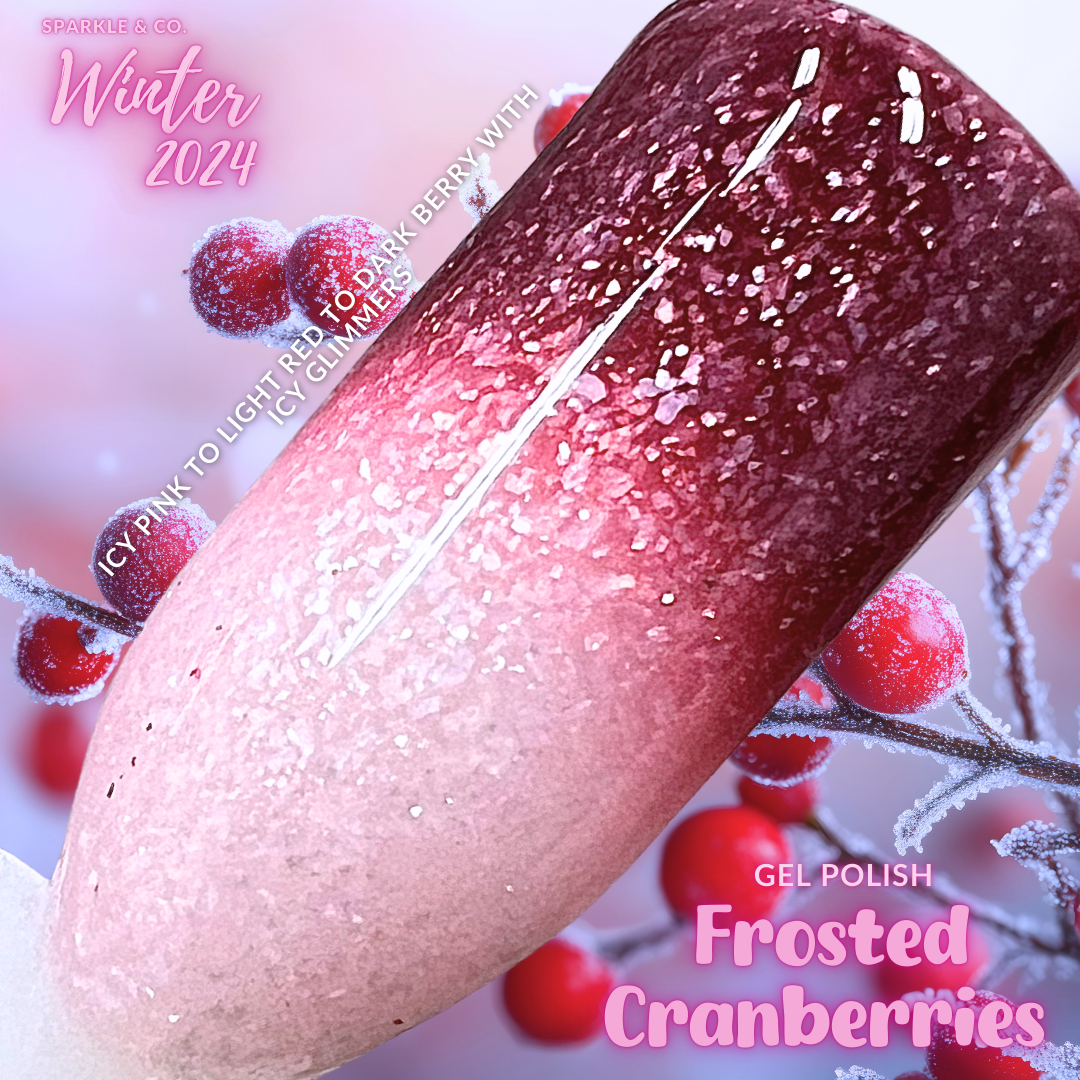 Frosted Cranberry Gels