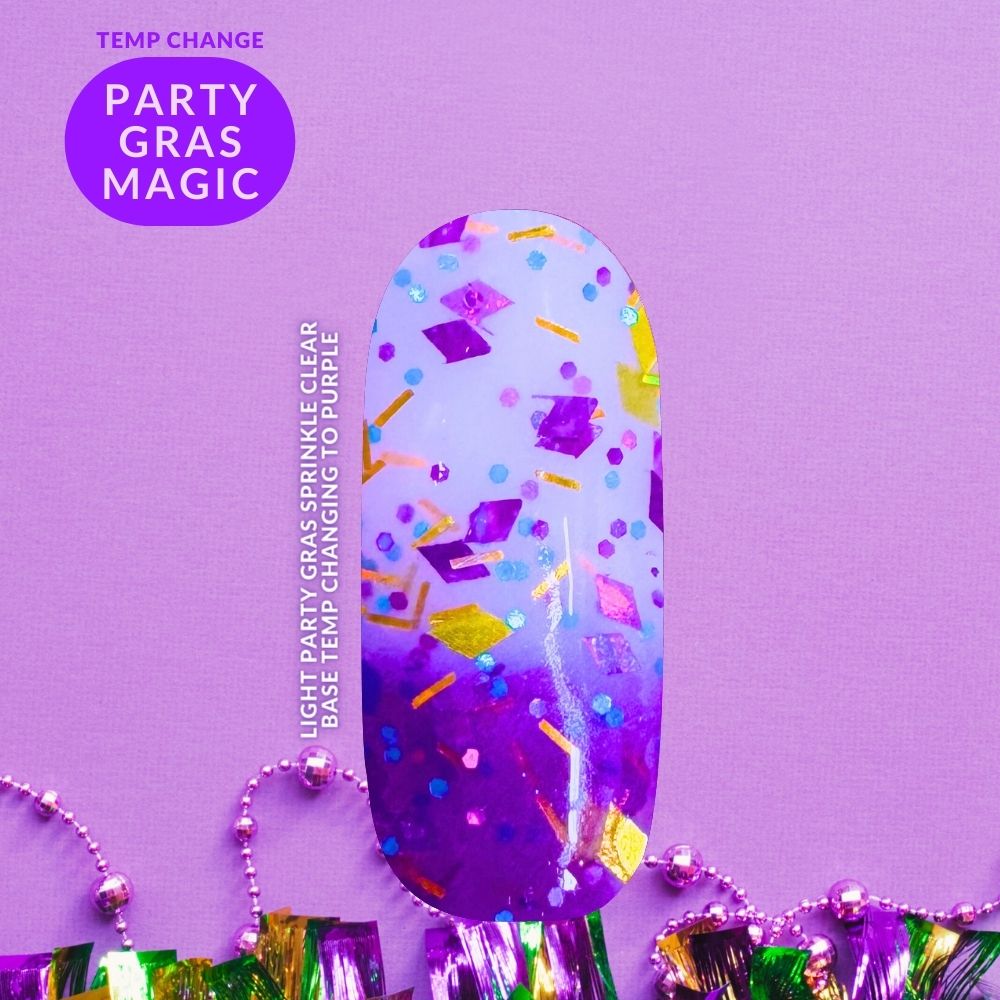 Party Gras Magic: Dip Powders