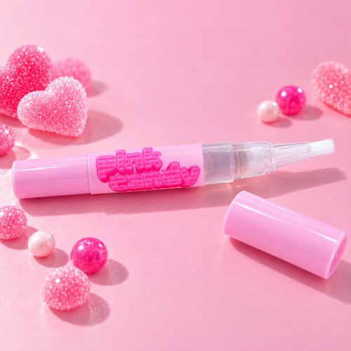 Pink Candy: 3ml Cuticle Oil Pen | Sparkle & Co.