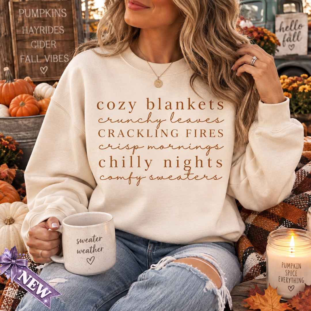 Cozy Fall Favorites Sweatshirt