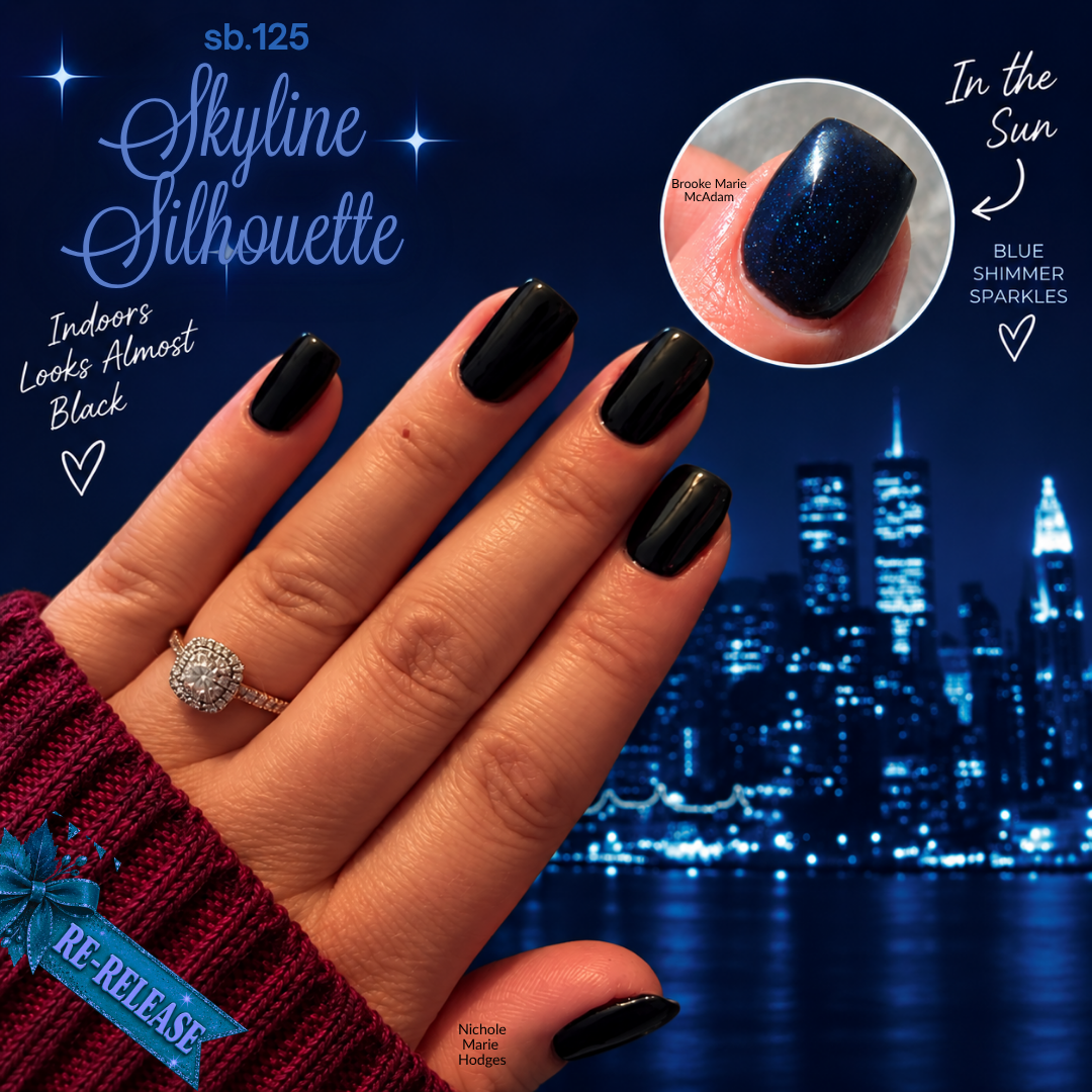 Dip Powder: sb.125 Skyline Silhouette