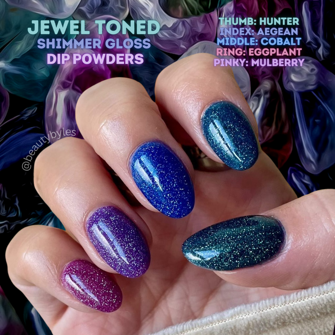 Shimmer Gloss - Jewel Toned Dips