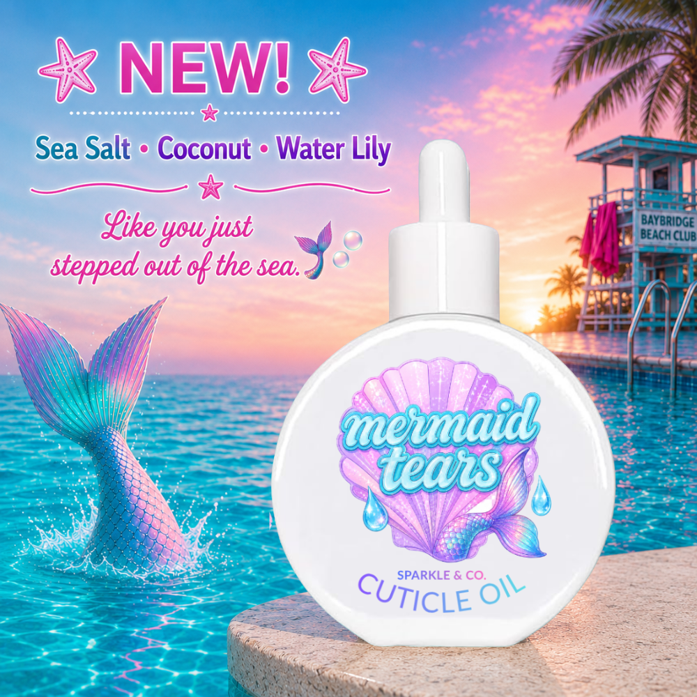 Mermaid Tears: 60ml Cuticle Oil