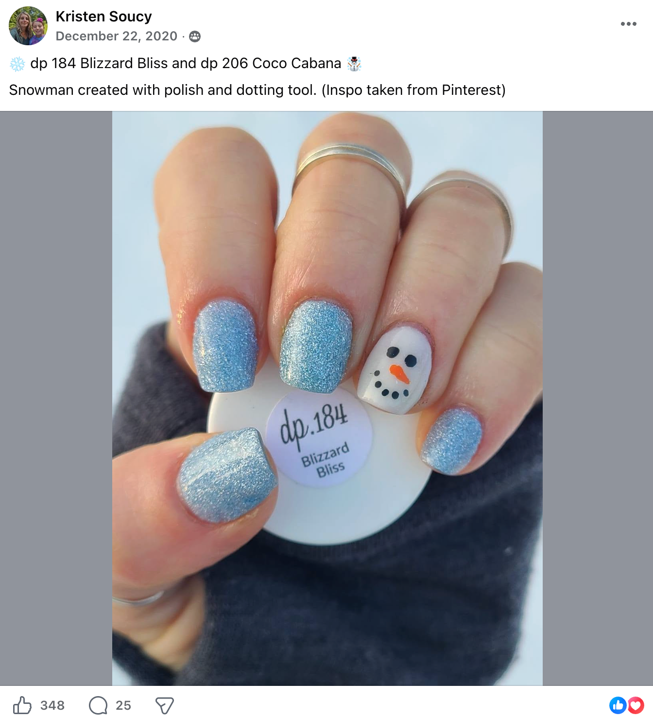 Dip Powder Farewell: dp.184 Blizzard Bliss