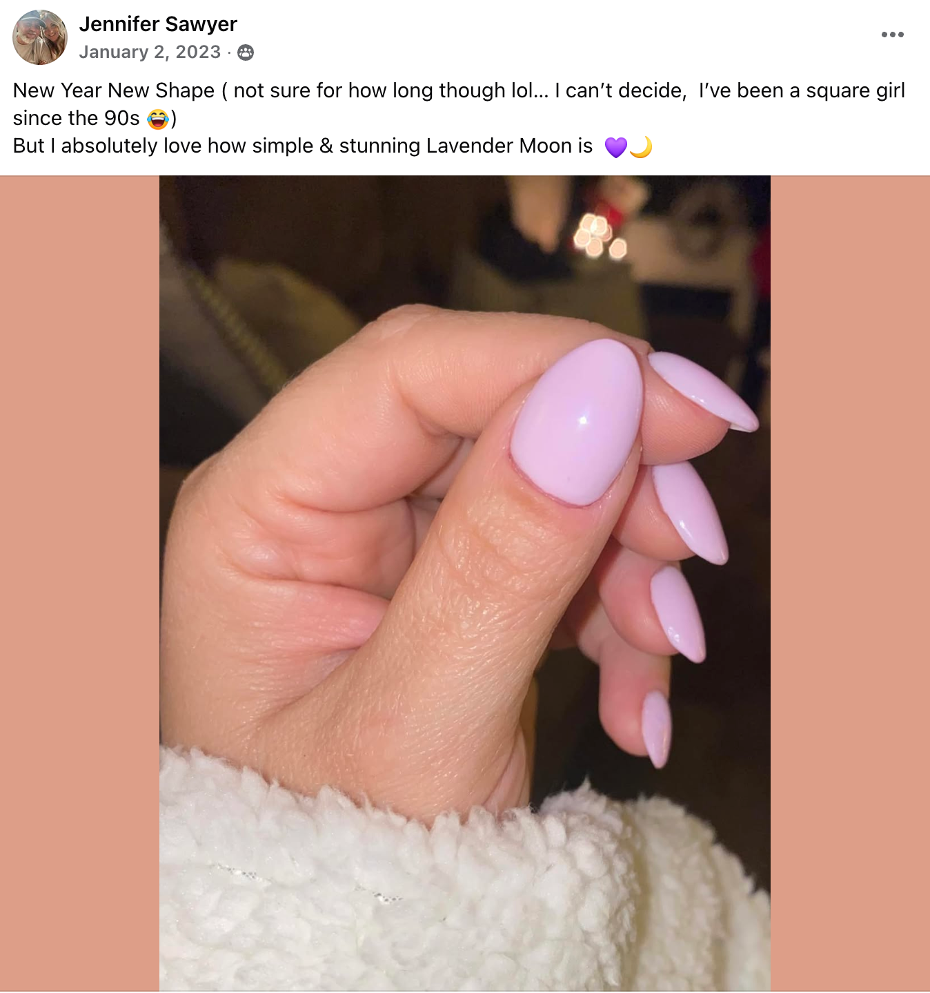 Dip Powder Farewell: dp.327 Lavender Moon (Glow)