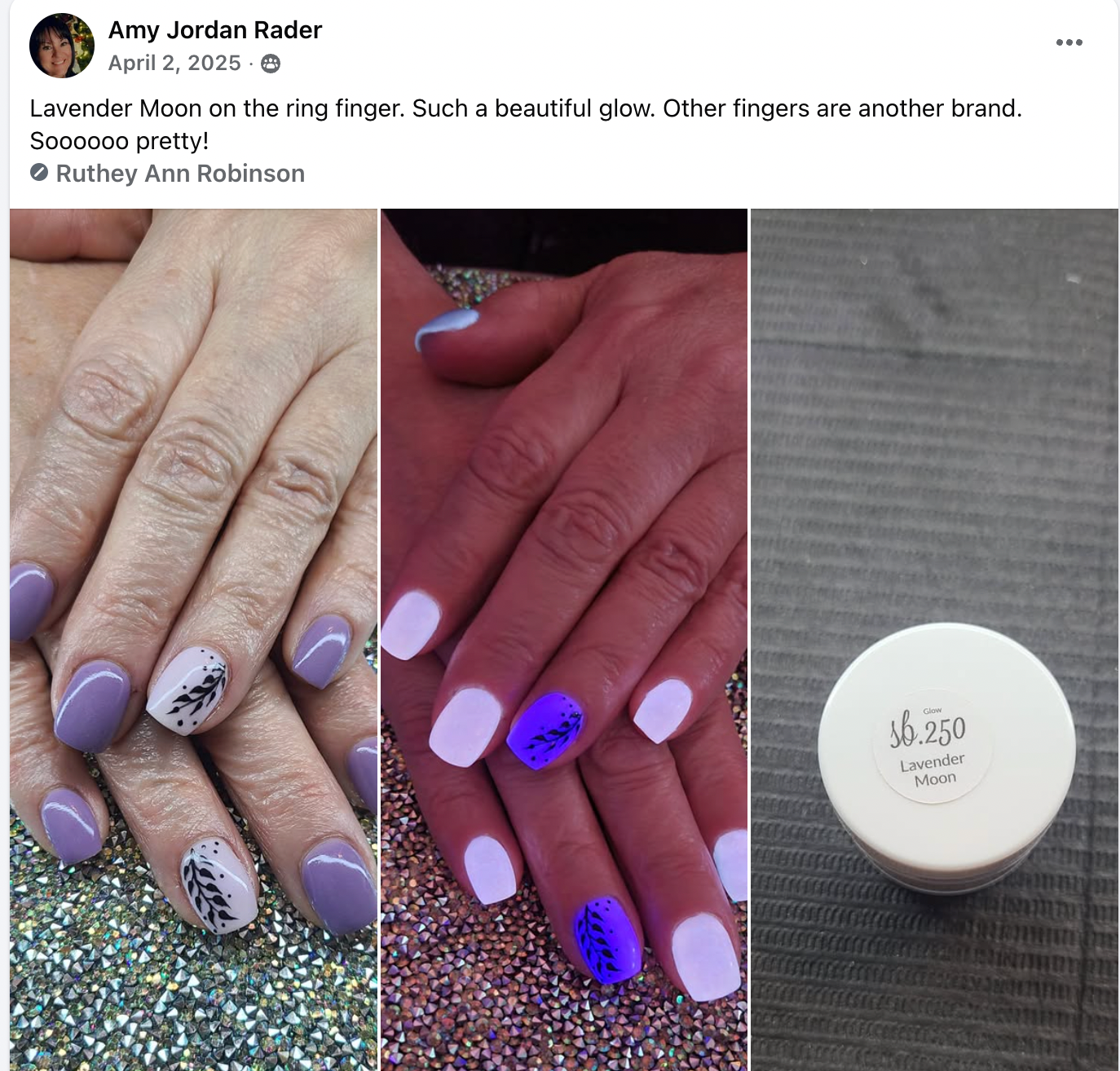 Dip Powder Farewell: dp.327 Lavender Moon (Glow)
