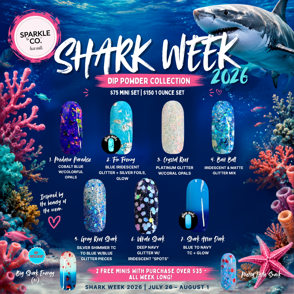 Shark Week 2026 Dip Powder: Choose Color