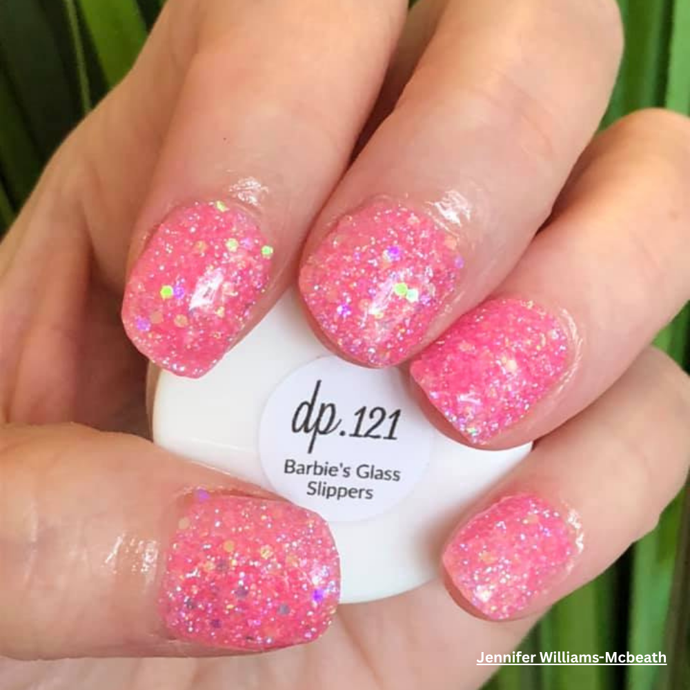 Dip Powder Farewell: dp.121 Barbi's Glass Slippers
