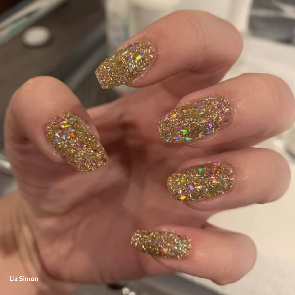 Dip Powder Farewell: dp.132 I'm Just Here For The Glitter