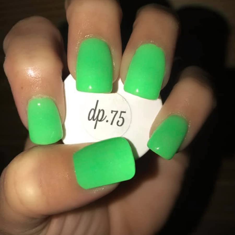 Dip Powder: dp.75 Electric Lime Glow