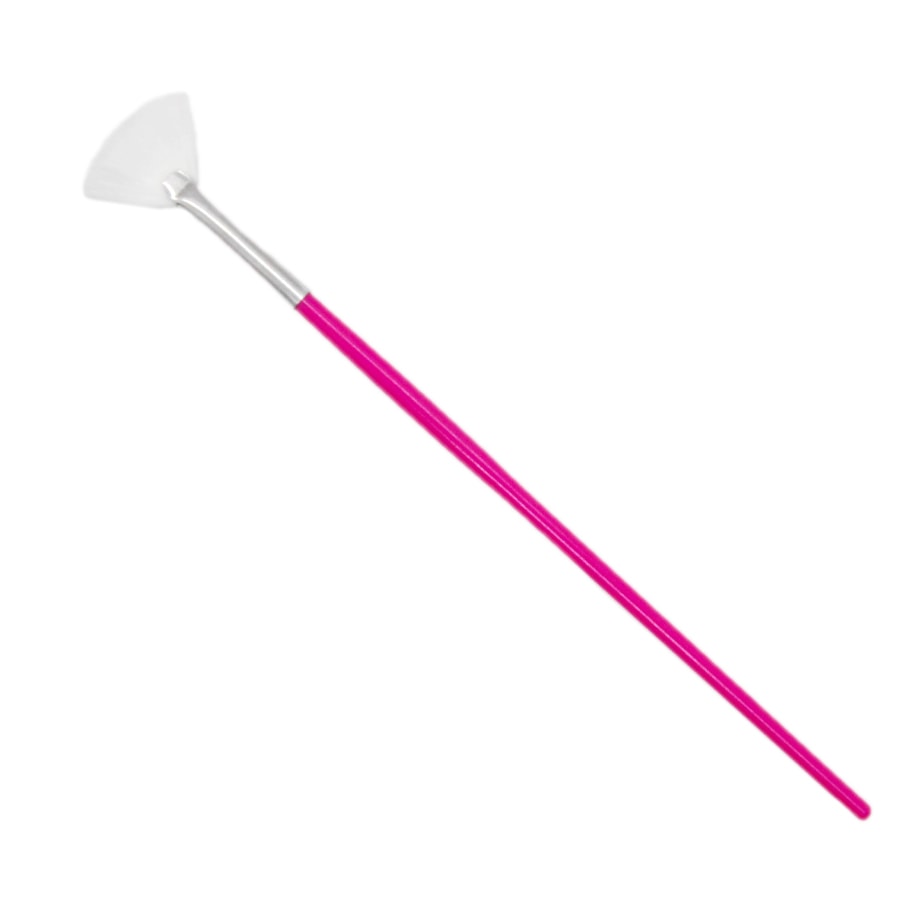 Pink Fan Brush