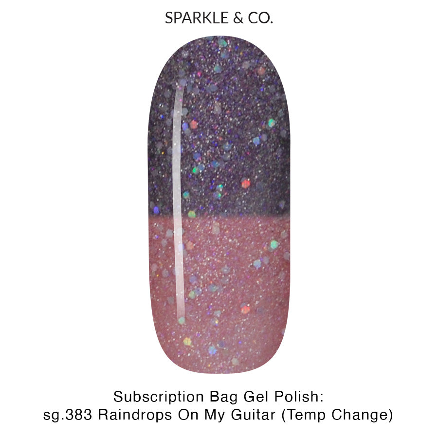 April "Rainy Day Blues" Gels & Polish