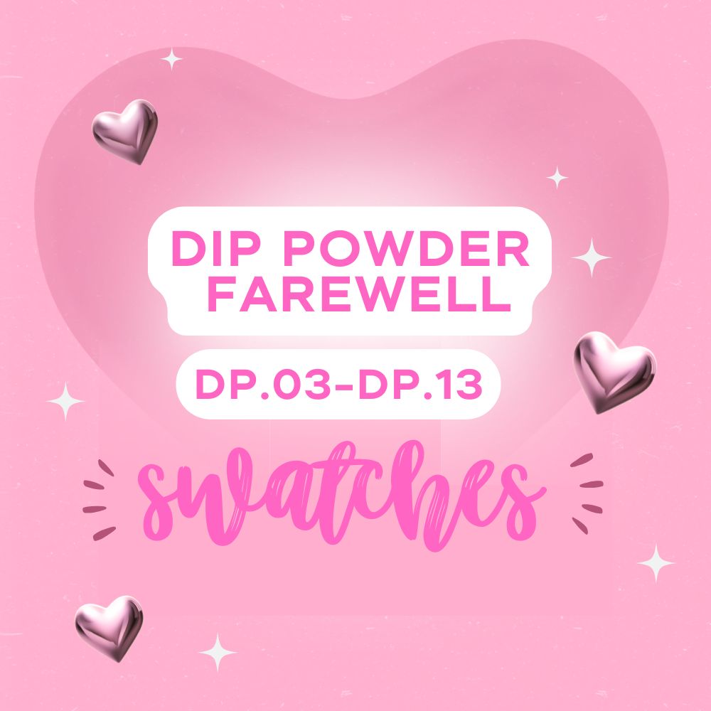 Dip Powder Farewell: Swatches, Round 1