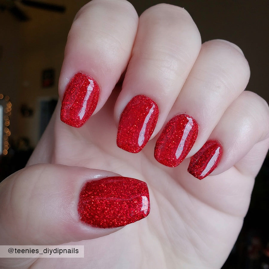 Dip Powder: dp.50 Ruby Slippers