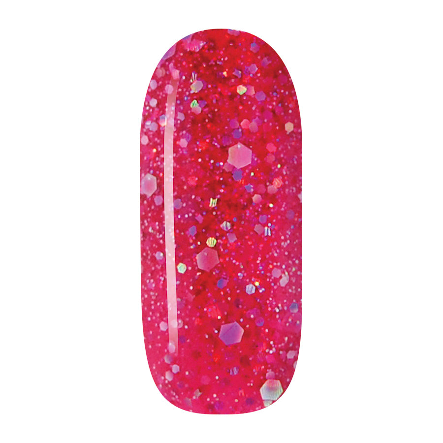 Gel Polish: 085 Strawberry Glitz