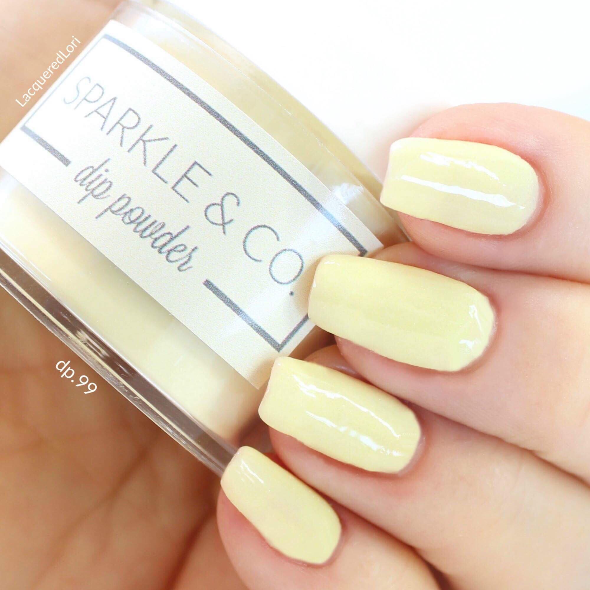 Dip Powder: dp.99 Pastel Sunshine