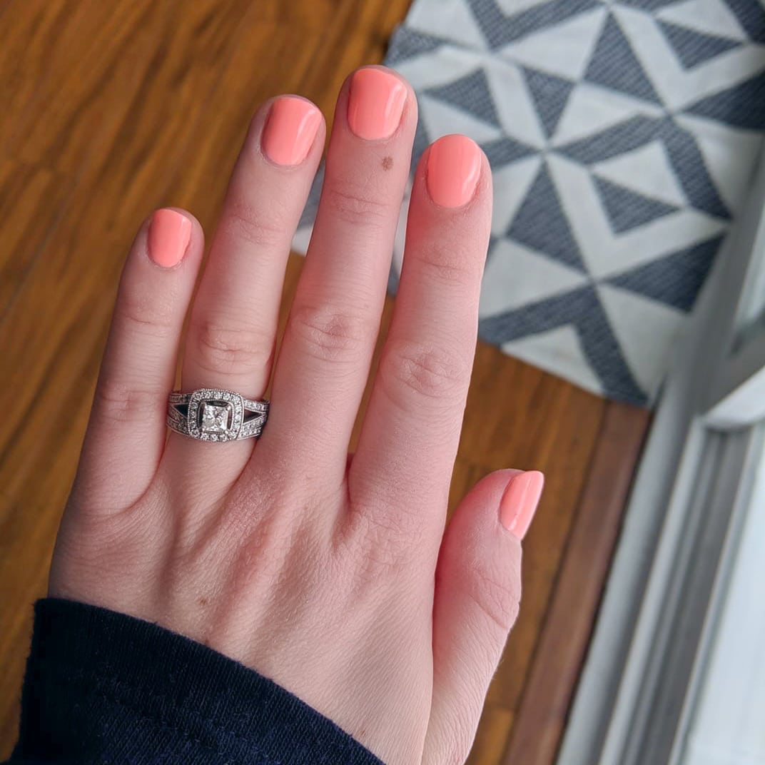 Gel Polish: 070 Peach Beach